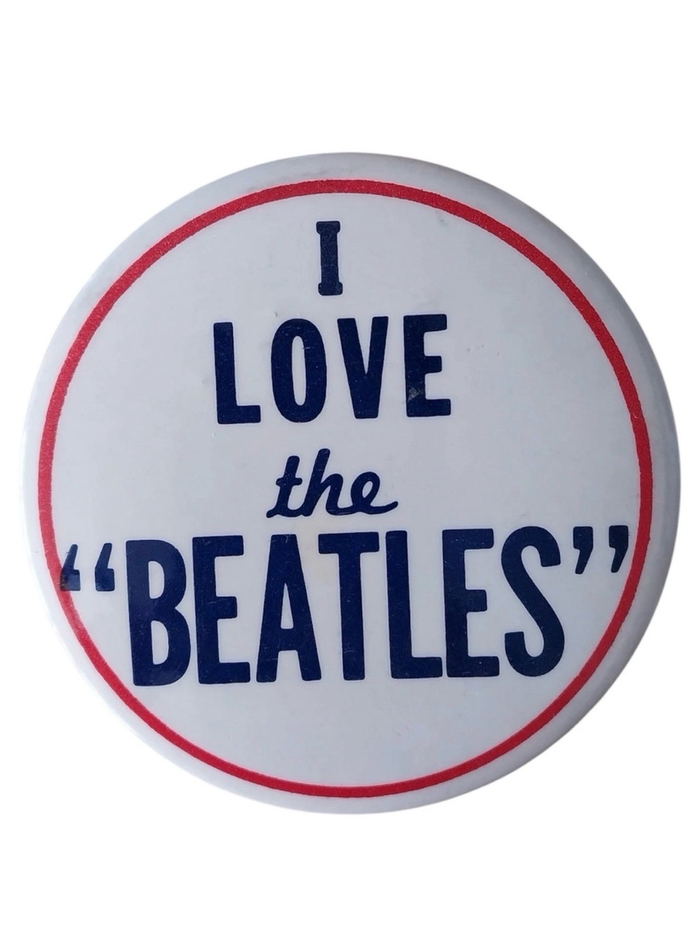 Vintage Beatles Button